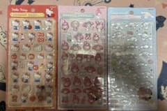 ボンボンドロップシールサンリオ3点セット