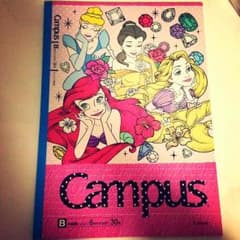 Campusノート ディズニープリンセスのサムネイル