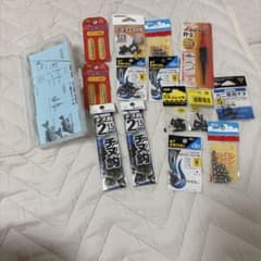 チヌ釣り仕掛けセット 針 オモリ ウキゴム スイベル まとめ売りのサムネイル
