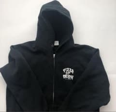 koushi様専用pizzaofdeath ジップパーカー　黒グレーセットのサムネイル