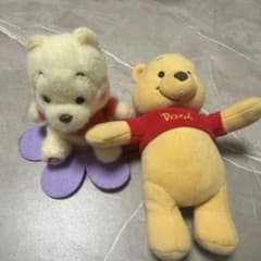 ディズニー くまのプーさん マスコットキーホルダー2点セット - メルカリ