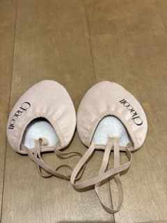大*福様 Chacott 新体操 3Dハーフシューズ ベージュ　Mサイズのサムネイル