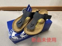 値下げ⭐︎BIRKENSTOCk 36/23cm 黒ビルケンシュトック ラムゼスのサムネイル