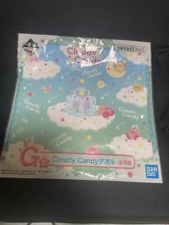 별의 커비 1번 복권 Cloudy Candy 타월