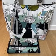 ぽんず☆　長財布　やりくり財布　ハンドメイド　トートバッグ　レア廃盤生地 ぽんず☆様専用 長財布 やりくり財布 ハンドメイド トートバッグ レア