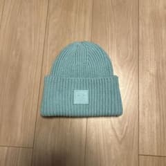 Acne Studiosアクネストゥディオズ ニット帽 ビーニー フェイス 水色のサムネイル