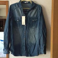 新品！guデニムシャツのサムネイル
