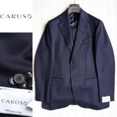 新品 24AW CARUSO AIDA 2B ウール キャバリーツイル スーツ 新品 24AW CARUSO AIDA 2B ウール キャバリーツイル スーツ - メルカリ