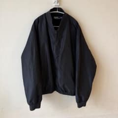 90s POLO Ralph Lauren フリースナイロンジャケット 黒 XL - メルカリ