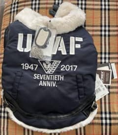 新品 犬用AVIREX USAF 70th ドッグタグ付フレンチブル 新品 犬用AVIREX USAF 70th ドッグタグ付フレンチブル - メルカリ