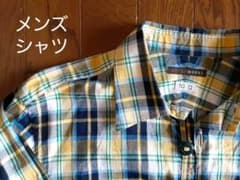 メンズ　チェックシャツのサムネイル