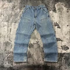 Made in USA, 32x32 Carhartt Double Knee Denim, B73 Extra Wide, Y2K