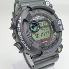 稼働 フロッグマン G-SHOCK DW-8200 チタン ブラック - メルカリ