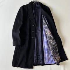 ポールスミスコレクション カシミヤ混チェスターコート XLX 花柄 ポールスミスコレクション カシミヤ混チェスターコート XLX 花柄