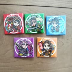 lovebitesキャラクター 缶バッジ 5種セットのサムネイル