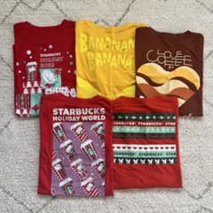 非売品】スターバックス店員 プロモーションTシャツセット - メルカリ