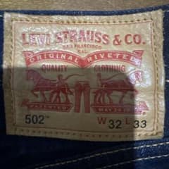 LEVI’S 502 W32 L33のサムネイル