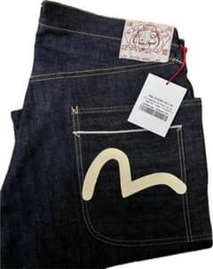 EVISU No.2 lot2000T エヴィス ヤマネ YAMANE カモメ 新品未使用】旧EVISU YAMANE No2 赤耳42 カモメ - メルカリ