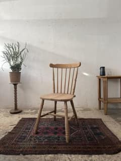 ビンテージ ダイニングチェア カフェチェア 剥離加工 no1 - メルカリ