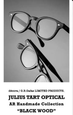 JULIUS TART OPTICAL BLACK WOOD 46 22のサムネイル