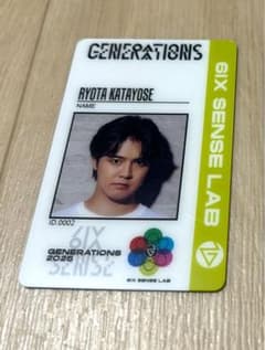 GENERATIONS 6IX SENSE アプグレ グッズ 片寄涼太 - メルカリ