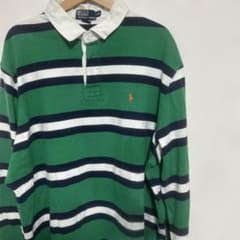 Polo by Ralph Lauren 長袖ボーダーラガーシャツのサムネイル
