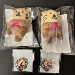 アオキスーパー　らこぽん　キーホルダー　ピンバッチのサムネイル