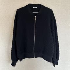 に*こ様 〜４／３０SALE⭐︎春〜ブラックブルゾンのサムネイル