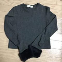 LE CIEL BLUE ファー付トップスのサムネイル