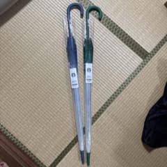 韓国限定・日本未発売】スターバックス ビニール傘 グリーン・ネイビー