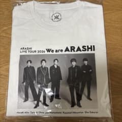 嵐　ライブＴシャツ 2026 ※開封済み 嵐 ARASHI LIVE TOUR 2026グッズ Tシャツ - メルカリ