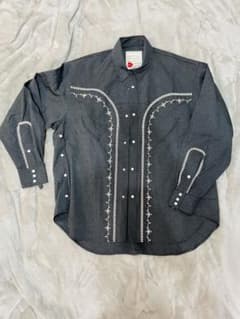 新品 SEVESKIG 25SS Japanese ウエスタン シャツ Mのサムネイル