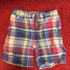 POLO by Ralph Lauren チェック柄 ハーフパンツ 110cmのサムネイル