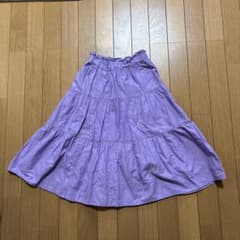 GU ティアードスカート パープル 130cmのサムネイル
