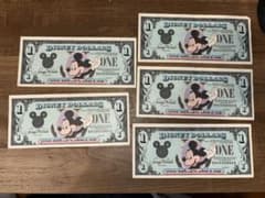 1990年発行の「ディズニーダラー」1ドルのサムネイル