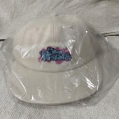buffer Cap ベースボールキャップ ホワイト 刺繍ロゴ フリーサイズのサムネイル