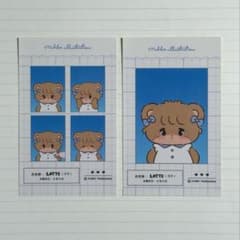 mikko 証明写真風ステッカー　ラテのサムネイル