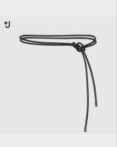 込　即日発送　UNIQLO +J JIL SANDER レザーロープベルト UNIQLO - UNIQLO ＋J レザーロープベルト ジルサンダーの通販 by エム