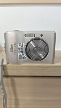 【動作確認済】【箱つき】Nikon COOLPIX L16 シルバーのサムネイル