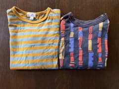 【2枚セット】MARKEYSキッズ長袖カットソー 100cmのサムネイル