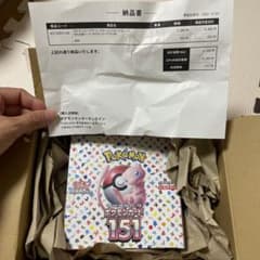 ポケモンカード151　ボックス　未開封(シュリンク付き)のサムネイル