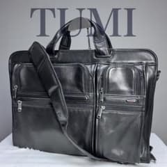 TUMI トゥミ 本革 高級 レザー 2WAY ビジネスバッグ 極美品 - メルカリ