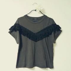 W closed◆美品フリンジT シャツのサムネイル