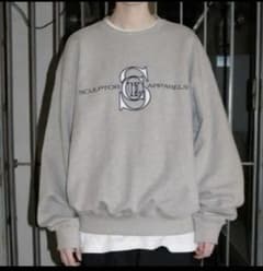 SCULPTOR APPAREL グレー スウェット 韓国 スウェット y2k - メルカリ
