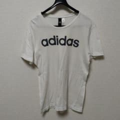 adidas アディダス Tシャツ ホワイト Lのサムネイル
