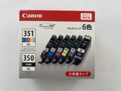 純正Canon BCI-351XL+350XL/6MP キャノン マルチパックのサムネイル