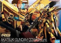 RG　1/144　アカツキ ガンダム　オオワシ装備　SEED　フリーダム　未使用のサムネイル