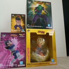 一番くじ ドラゴンボール スペクタクルバトル フィギュア 3 4種セット