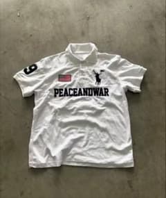 ポロシャツ swagポロシャツ ビックポニー　y2kのサムネイル