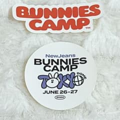 ステッカー シール 2種 newjeans bunnies camp FC 限定 - メルカリ